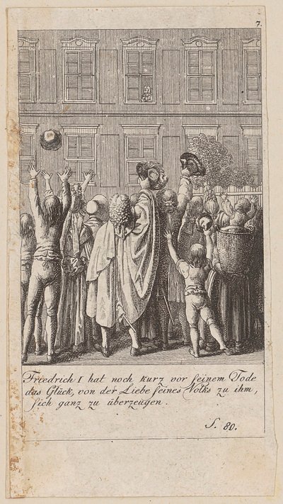 Blatt 7 der Folge „Brandenburgische Geschichte“ von Daniel Nikolaus Chodowiecki