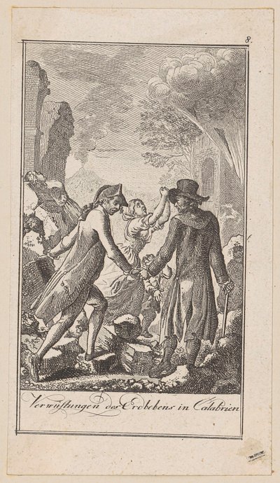 Blatt 8 der "Darstellungen aus der neuen Geschichte" von Daniel Nikolaus Chodowiecki