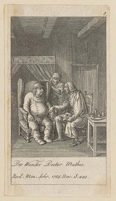 Blatt 8 der Folge "Modetorheiten" von Daniel Nikolaus Chodowiecki