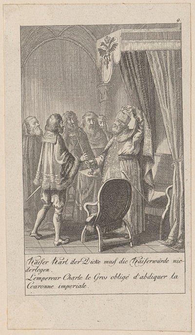 Blatt 9 der Folge "Mittlere und neuere Geschichte" von Daniel Nikolaus Chodowiecki