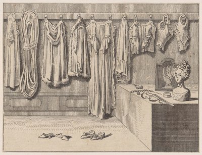 Die meisten Kleidungsstücke [Abbildung links, Männer, 1/2] von Daniel Nikolaus Chodowiecki