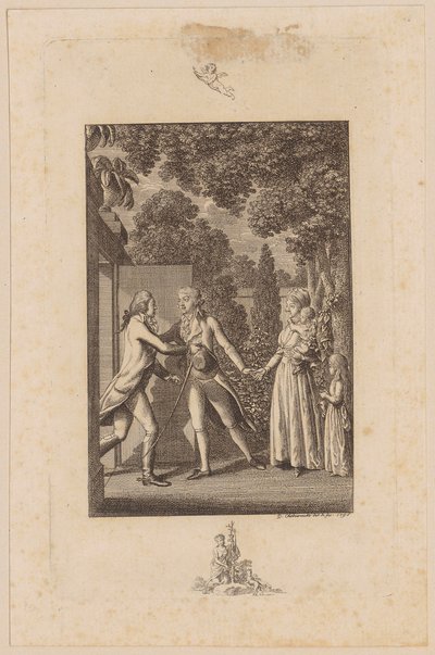 Glück der Freundschaft von Daniel Nikolaus Chodowiecki