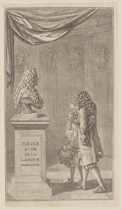 Goldenes Zeitalter der Französischen Sprache von Daniel Nikolaus Chodowiecki