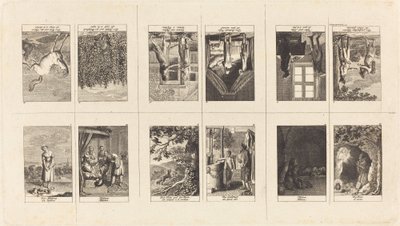 Illustrationen zu Fabeln und Geschichten von Gellert, Gleim, Hagedorn, Lichtwer und Pfeffel von Daniel Nikolaus Chodowiecki