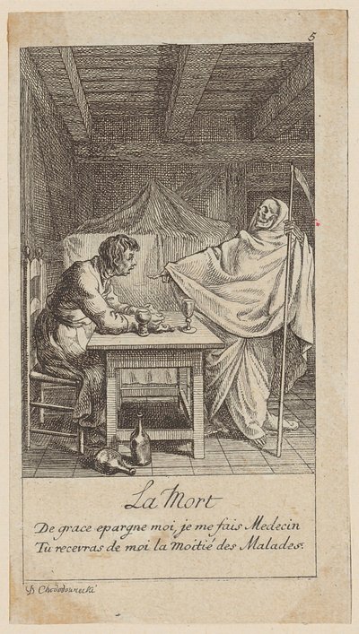 Der Tod von Daniel Nikolaus Chodowiecki