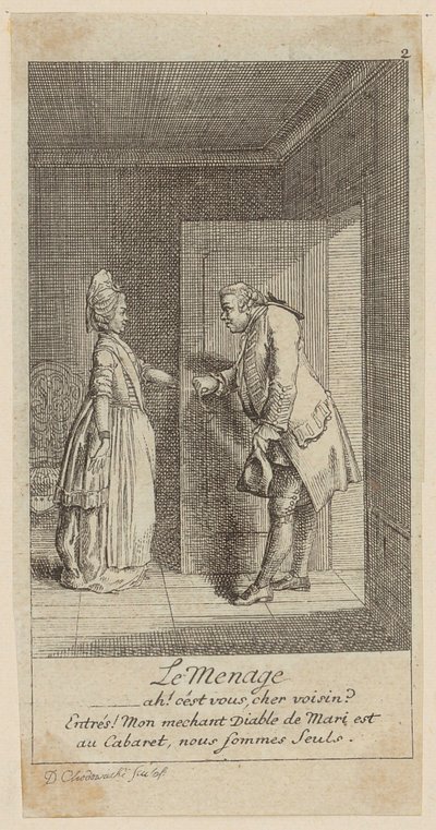 Der Haushalt von Daniel Nikolaus Chodowiecki