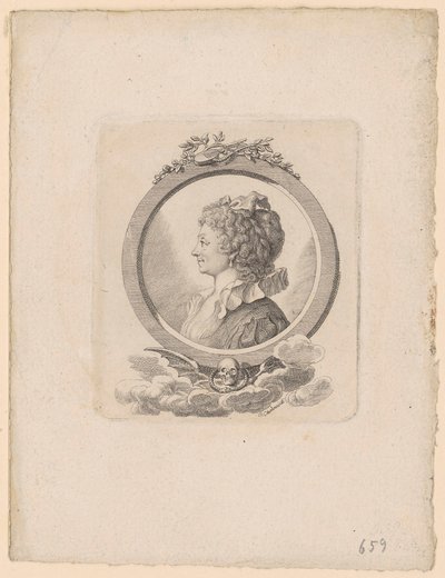 Porträt der Sophie Schwarz, geborene Becker von Daniel Nikolaus Chodowiecki
