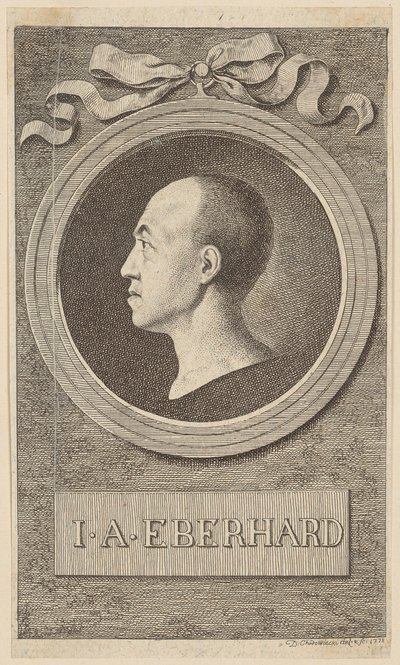 Porträt von Prof. J. A. Eberhard von Daniel Nikolaus Chodowiecki