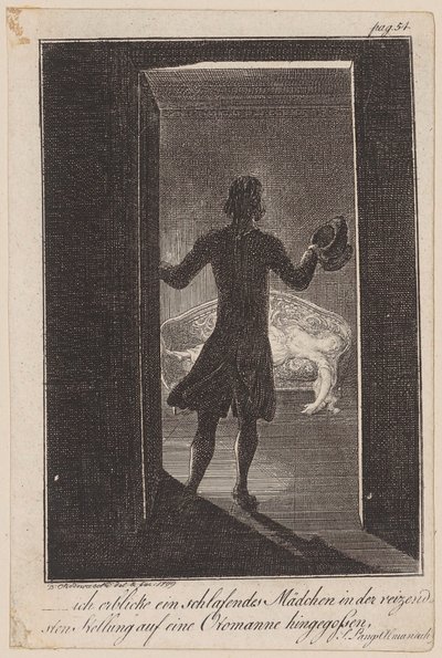 Robert trifft auf Louise von Daniel Nikolaus Chodowiecki