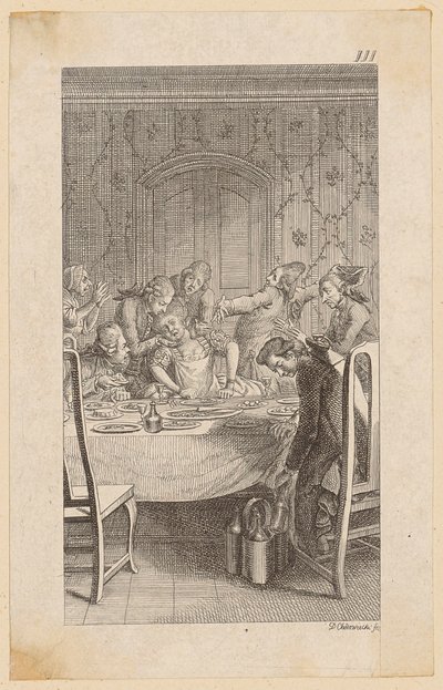 Seine dritte Frau von Daniel Nikolaus Chodowiecki