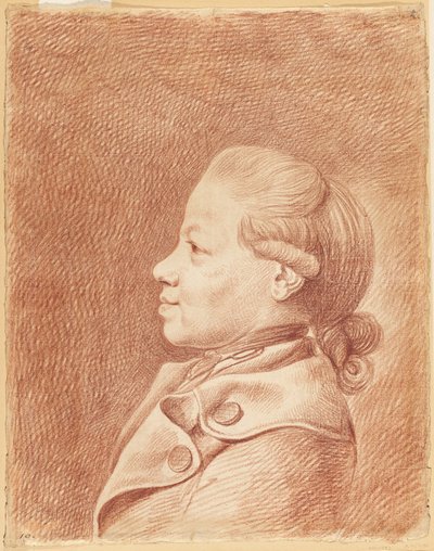 Der Sohn des Künstlers, Heinrich Isaak Chodowiecki von Daniel Nikolaus Chodowiecki
