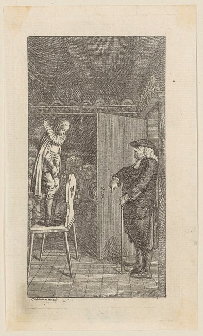 Titelkupfer zu "Heinrich Stillings Jünglingsjahre" von Daniel Nikolaus Chodowiecki