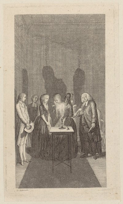Titelkupfer zu Salzmanns „Carl von Carlsberg“, zweiter Teil von Daniel Nikolaus Chodowiecki