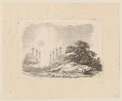 Vignette zu Lavaters "Jesus Messias" von Daniel Nikolaus Chodowiecki
