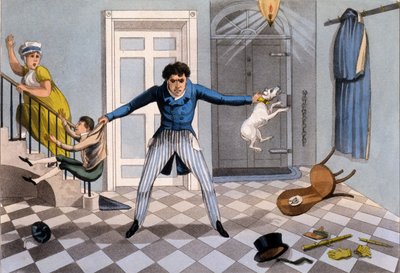 Gefühllosigkeit - Rat an einen Mann, seinen Zorn an den am wenigsten Schuldigen auszulassen, aus der Serie 