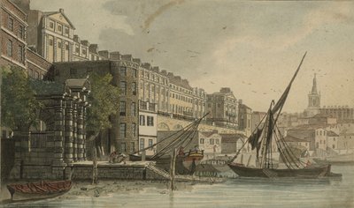Wassertor, York Buildings, London von Daniel Turner