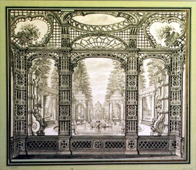 Studie für ein dekoratives Wandgemälde von Daniel the Younger Marot