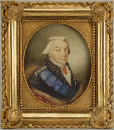 Porträt von Prinz Nikolai Borisovich Yusupov 1750-1831, 1790er Jahre von Danila Grigoryevich Zhernovoi