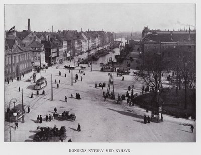 Kopenhagen: Kongens Nytorv Med Nyhavn von Danish Photographer