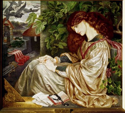 La Pia von Dante Gabriel (after) Rossetti