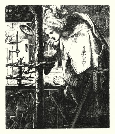 Sir Galahad von Dante Gabriel (after) Rossetti