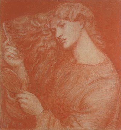 Lady Lilith von Dante Gabriel Charles Rossetti