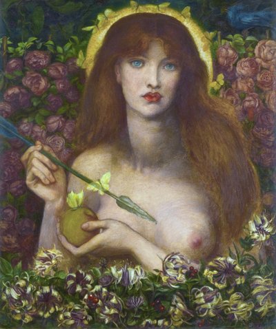 Venus Verticordia (Venus, die Herzen verändert) von Dante Gabriel Charles Rossetti