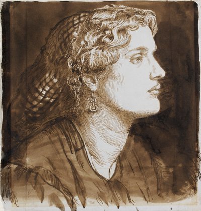 Porträt von Fanny Cornforth von Dante Gabriel Rossetti