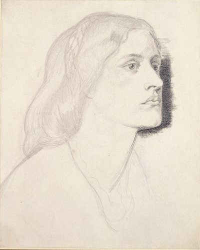 Porträt von Miss Ruth Herbert, wahrscheinlich 1858 von Dante Gabriel Rossetti