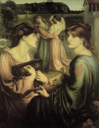 Die Laube von Dante Gabriel Charles Rossetti