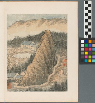 Erinnerungen an den Qinhuai-Fluss, Qing-Dynastie von Daoji Shitao