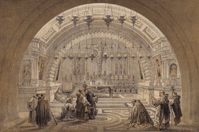 Golgatha (Farblithografie) von David (after) Roberts