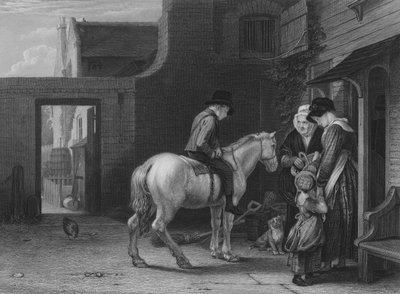 Der Laufbursche von David (after) Wilkie