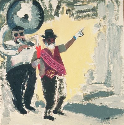 Leitung der Criterion Jazz Band mit Big Al von David Alan Redpath Michie