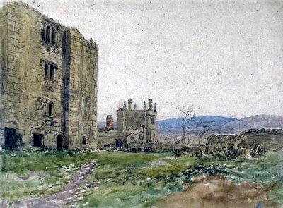 Barden Tower, Yorkshire von David Cox