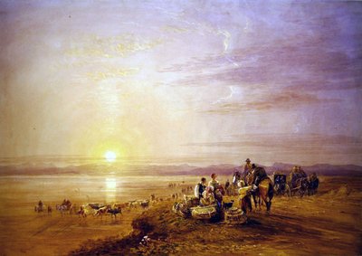 Überquerung der Sandbänke von David Cox