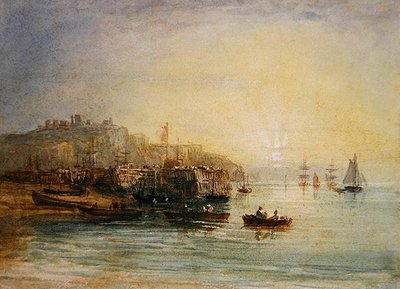 Fischerboote in Dover von David Cox
