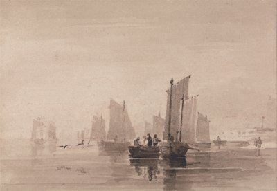Fischen vor Hastings von David Cox