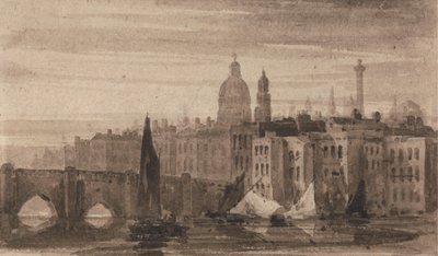 Alte London Bridge und St. Paul