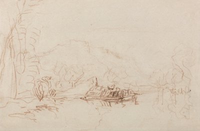 Flussszene von David Cox