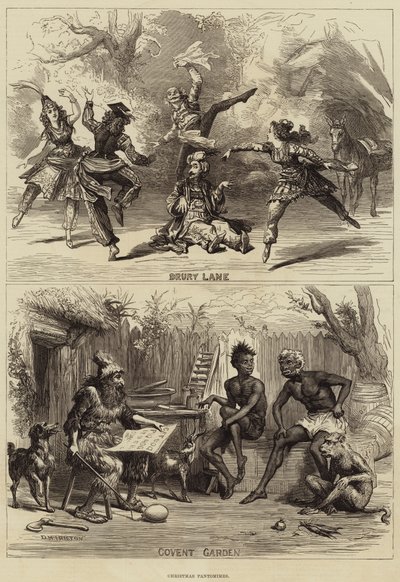 Weihnachtspantomimen von David Henry Friston