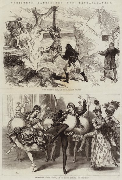 Weihnachtspantomimen und Extravaganzas von David Henry Friston