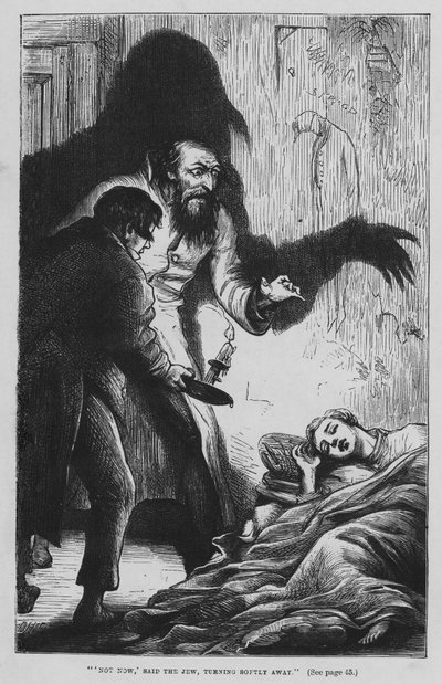 Illustration für Oliver Twist von Charles Dickens von David Henry Friston