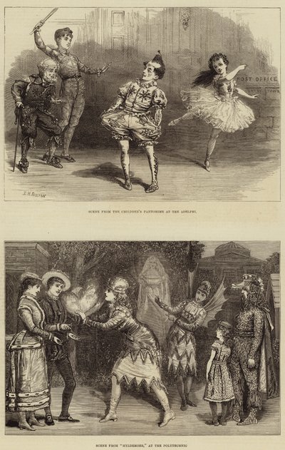 Darstellende Künste in London von David Henry Friston