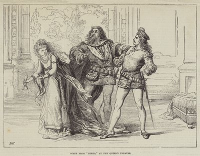 Szene aus Hinko, im Queens Theatre von David Henry Friston