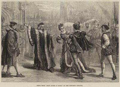 Szene aus Maria Stuart, Königin von Schottland, im Princess
