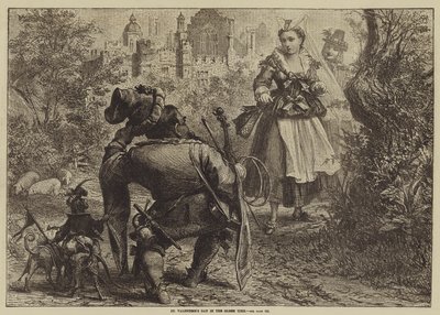 Der Valentinstag in alten Zeiten von David Henry Friston