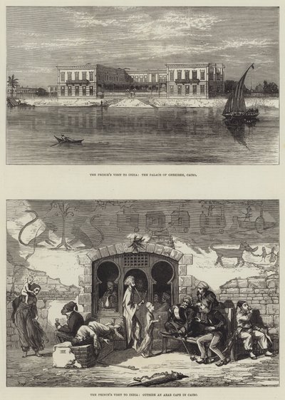 Der Besuch des Prinzen in Indien von David Henry Friston
