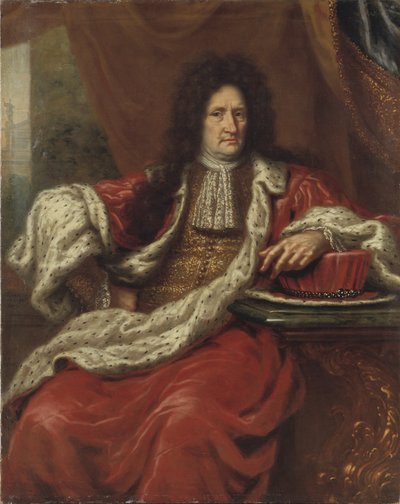 Erik Dahlbergh (1625-1703), königlicher Rat und Feldmarschall von David Klöcker Ehrenstrahl