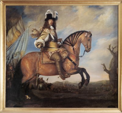 Porträt, Mann von David Klöcker Ehrenstrahl